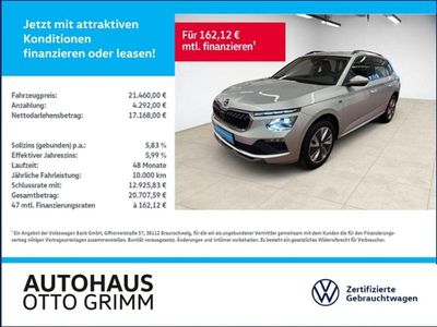 Usata Skoda Kamiq Selection 116 CV (85 kW) 2024 Argento SUV