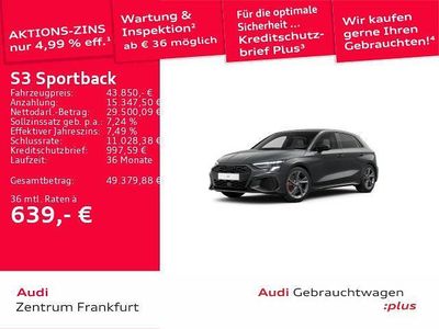 Gebraucht Audi S3 Ambiente 310 PS (228 kW) 2024 Daytonagrau perleffekt Limousine