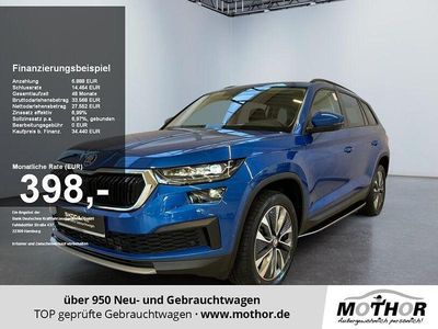Raceblau Gebraucht 2022 Skoda Kodiaq Tour SUV | 30.023 € (Guter Preis)