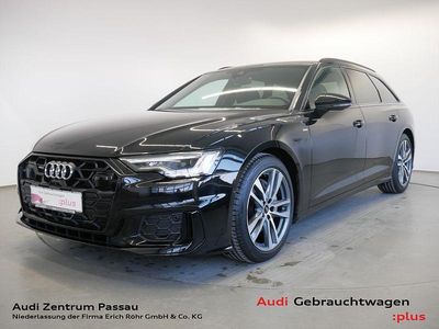 Mythosschwarz metallic Gebraucht 2025 Audi A6 S-Line Kombi | 55.700 € (Guter Preis)