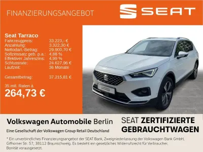 Gebraucht Seat Tarraco 4Drive 200 PS (147 kW) 2022 Oryx weiss perlmutteffekt SUV
