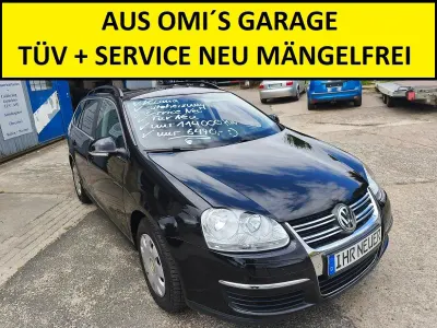 Gebraucht VW Golf VI Comfortline 105 PS (77 kW) 2010 Schwarz Kombi