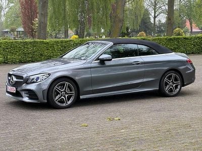 Second-hand Mercedes C220 AMG line 194 CP (142 kW) 2021 Gri Cabrio