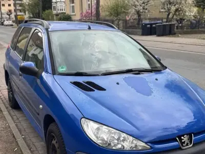 Gebraucht Peugeot 206 60 PS (44 kW) 2005 Blau Kombi