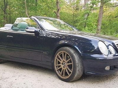 Gebraucht Mercedes CLK200 163 PS (119 kW) 2001 Blau Cabrio