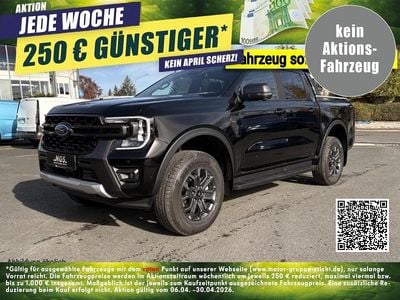 Neu Ford Ranger Wildtrack 205 PS (150 kW) 2025 Schwarz Pickup