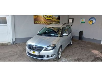 Gebraucht Skoda Roomster Best of 86 PS (63 kW) 2015 Brillantsilber metallic Van / Kleinbus