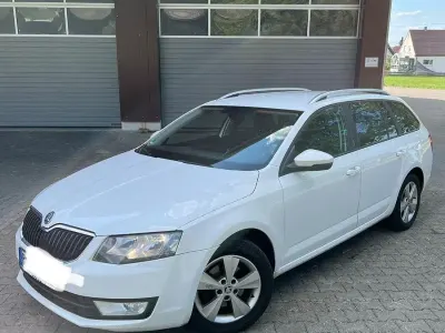 Gebraucht Skoda Octavia Elegance 105 PS (77 kW) 2014 Weiß Kombi