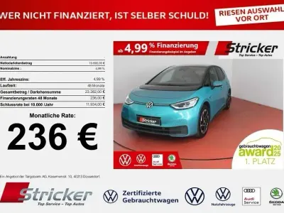 Gebraucht VW ID.3 150 kW (204 PS) 2020 Türkis Kleinwagen