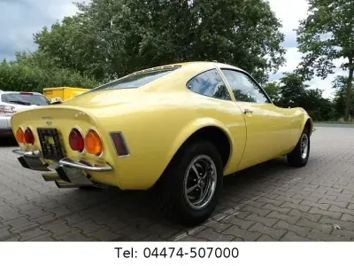 Gebraucht Opel GT 90 PS (66 kW) 1973 Gelb Coupé
