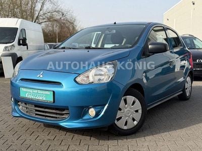 Gebraucht Mitsubishi Space Star 71 PS (52 kW) 2013 Blau Van / Kleinbus