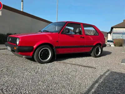 Gebraucht VW Golf II 54 PS (39 kW) 1991 Rot Kleinwagen