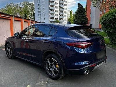 Brugt Alfa Romeo Stelvio 160 HK (117 kW) 2020 Blå SUV