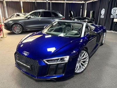Usata Audi R8 Spyder Sport 540 CV (397 kW) 2018 Blu Cabrio