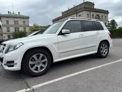Gebraucht Mercedes GLK220 170 PS (125 kW) 2014 Weiß SUV