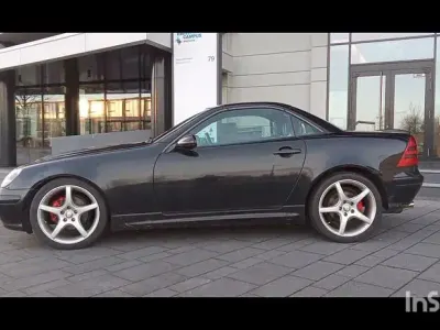 Gebraucht Mercedes SLK200 163 PS (119 kW) 2002 Schwarz Cabrio