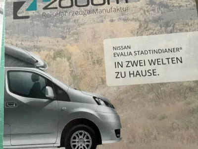 Gebraucht Nissan Evalia 110 PS (80 kW) 2014 Beige Van / Kleinbus