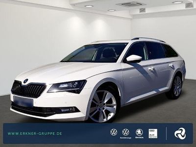 Gebraucht Skoda Superb Style 150 PS (110 kW) 2018 Weiß Kombi