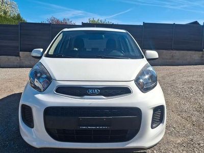 Begagnad Kia Picanto Edition 7 67 HK (49 kW) 2016 Vit Halvkombi