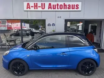 Gebraucht Opel Adam Unlimited 87 PS (63 kW) 2015 Blau Kleinwagen