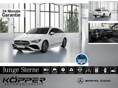 Gebraucht Mercedes CLA180 Shooting Brake Advanced Plus 136 PS (100 kW) 2025 Weiß Kombi
