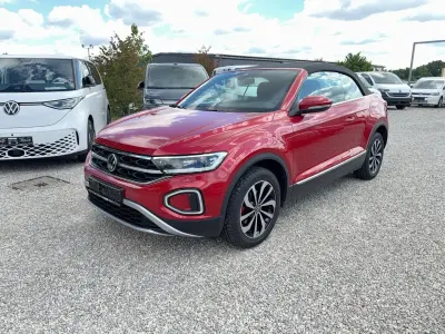 Gebraucht VW T-Roc Style 150 PS (110 kW) 2022 Kings red / titanschwarzceramique SUV