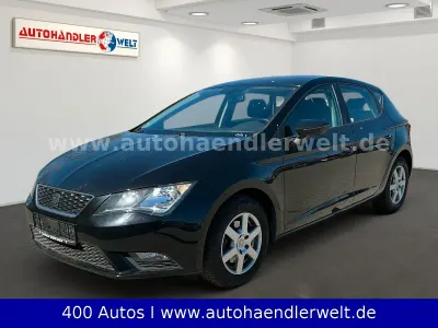 Usata Seat Leon Style 110 CV (80 kW) 2015 Nero Berlina