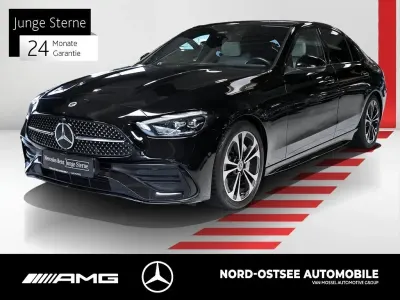 Gebraucht Mercedes C220 AMG 200 PS (147 kW) 2023 Schwarz Limousine