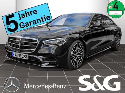 gebraucht Mercedes S400 d 4M lang AMG Night+HUD+360°+Pano+Standhz