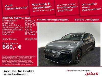 Gebraucht Audi S6 e-tron Sport 369 kW (503 PS) 2026 Grau Limousine