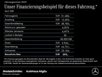 Gebraucht Mercedes GLC200 Advanced 204 PS (150 kW) 2025 Grau SUV