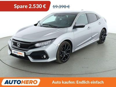 Gebraucht Honda Civic Executive 129 PS (94 kW) 2018 Grau Limousine