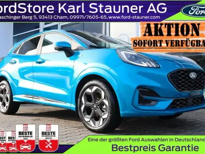Neu Ford Puma ST-Line X 125 PS (91 kW) 2026 Digital aque blue metallic SUV