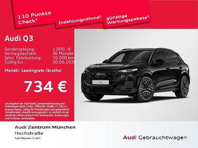 Nuova Audi Q3 Sport 272 CV (200 kW) 2026 Nero SUV