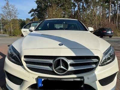 Second-hand Mercedes C250 AMG line 204 CP (150 kW) 2014 Alb Berlinǎ