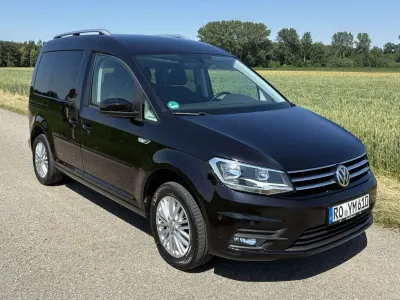 Gebraucht VW Caddy Comfortline 125 PS (91 kW) 2017 Schwarz Van / Kleinbus