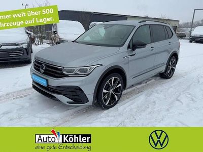 Gebraucht VW Tiguan Allspace R-line 200 PS (147 kW) 2022 Pyrit silber SUV