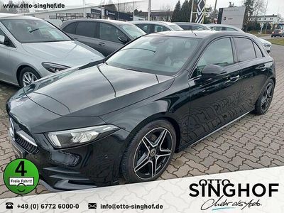 Gebraucht Mercedes A200 AMG 163 PS (119 kW) 2018 lack kosmosschwarz (metallic) Limousine