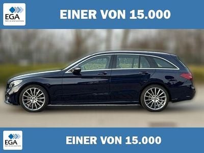 Gebraucht Mercedes C300 AMG line 258 PS (189 kW) 2019 Blau metallic