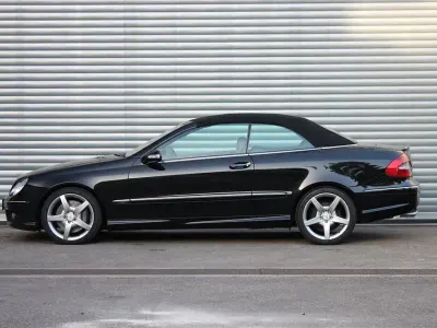 Gebraucht Mercedes CLK350 Avantgarde 272 PS (200 kW) 2006 Schwarz Cabrio