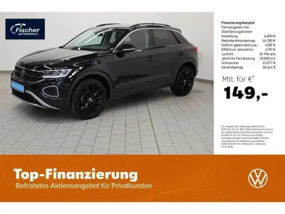 Gebraucht VW T-Roc Move 110 PS (80 kW) 2023 Schwarz SUV