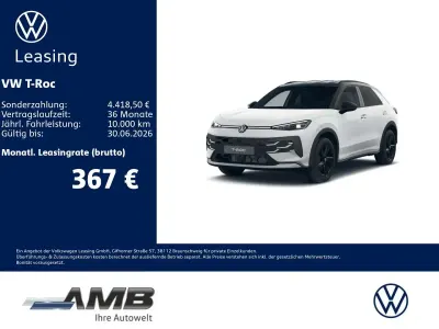 Neu VW T-Roc Cabriolet Style 150 PS (110 kW) 2026 Pure white uni schwarz uni SUV