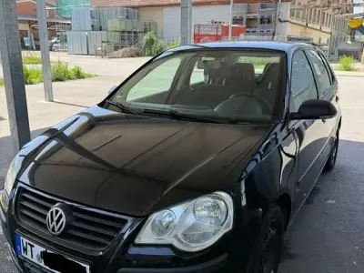Käytetty VW Polo Edition 69 HP (50 kW) 2008 Musta Viistoperä