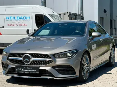 Gebraucht Mercedes CLA200 AMG line 163 PS (119 kW) 2020 Silber Coupé