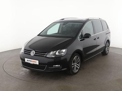 Gebraucht VW Sharan Highline 150 PS (110 kW) 2019 Schwarz Van / Kleinbus