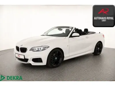 Gebraucht BMW 218 Shadowline 136 PS (100 kW) 2018 Alpinweiss iii Cabrio