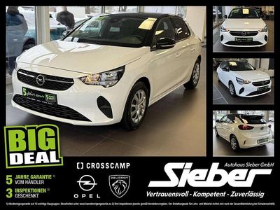 Gebraucht Opel Corsa Edition 75 PS (55 kW) 2023 Jade weiss/arktis weiss Kleinwagen
