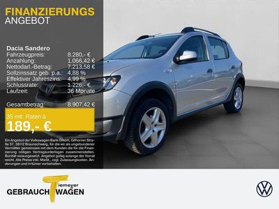 Gebraucht Dacia Sandero Prestige 90 PS (66 kW) 2016 Grau Limousine