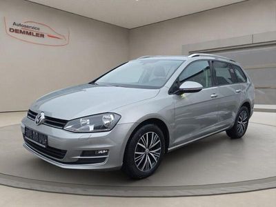 Silber Gebraucht 2016 VW Golf VII Allstar Kombi | 7.900 € (Fairer Preis)