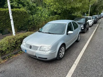 Gebraucht VW Bora 2001 Silber Limousine